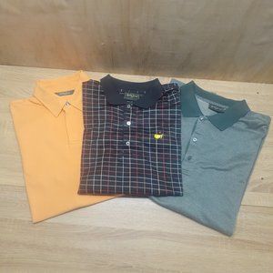 Lot of 3 Bobby Jones Short Sleeve Golf Polos Size XL